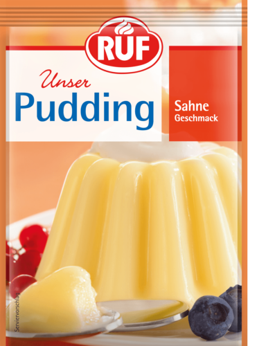 Pudding Sahne-Geschmack