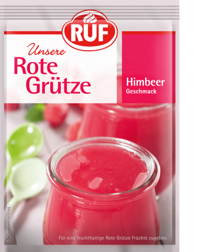 Rote Grütze Himbeer-Geschmack